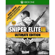 스나이퍼 엘리트 3 얼티밋 에디션 Xbox One (액션 스텔스 세계대전 슈터 전술 오픈월드 FPS 총싸움)