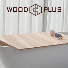 두루마리형 편백나무 욕조덮개 고급형(폭75cmX길이130cm), 원목색, 1개