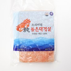홍게 붉은대게살 다리살 혼합살 1kg, 01 붉은대게 파지살
