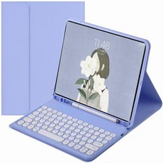 삼성 갤럭시 탭 S6 라이트 10.4 2020 SM-P610 P615 자기 터치 패드 키보드 케이스 펜 홀더 스마트 커버