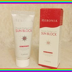 Gc쇼핑hX1813g(코리아나) 헤로니아 파워퍼펙트 UV 선블럭 SPF50+ PA+++ 50g 선크림 자외선 차단bnJ1762m, 단일 색상/향