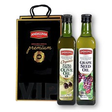 안달루니아 엑스트라버진 올리브유 1P포도씨유2P 500ml 3P 선물세트, 3개