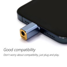 DD ddhifi HiFi TC35i 번개 남성 3.5mm 여성 어댑터 스테레오 변환기 호환 호환 아이팟