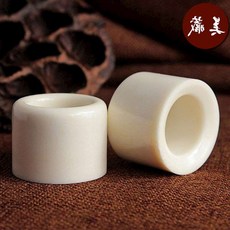 제파존 엄지반지 천연 핸드메이드 깍지 남성 엄지손가락 패기 링 활을 쏘다 가지고 놀다 고밀도