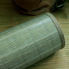 국산 담양 대나무 죽부인 안고자는 여름 베개 바디필로우 중대형, 올리브그린죽부인