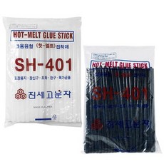 진세 핫멜트 글루건심 백색 대 다용도 접착제, 1개