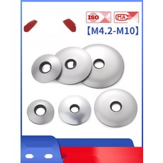 [방수 패킹] 와셔 304 서스 고무 패킹 샌드위치판넬, M5 519 100개 아연