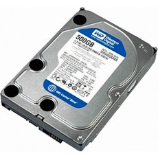 WESTERN DIGITAL 3.5인치 내장 HDD 500GB Serial-ATA3.0Gb 7200rpm 16MB WD5000AAKS - 내장hdd