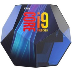 인텔 코어 i9 i99900K 옥타코어 8Core 3.60GHz 프로세서 소켓 H4 LGA1151 소매팩 - i99900k