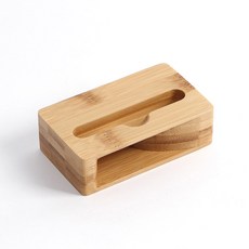 사각형 원목 증폭 스마트폰 거치대(브라운), 상세 참조, 상세 참조