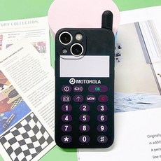 모토로라 레트로 갤럭시S22 아이폰13mini 안테나 핸드폰 케이스
