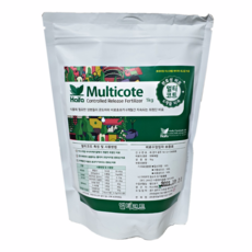멀티코트 1kg 알비료 식물영양제 6개월 완효성 비료 가정용 화초 텃밭 키우기, 1000g, 1개