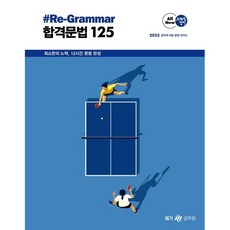 2025 조태정 영어 리그래머(#Re-Grammar) 합격문법 125, 메가스터디교육