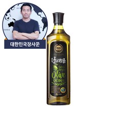 해표 압착 올리브유, 900ml, 3개