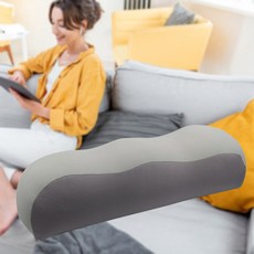 하프메모리폼등쿠션