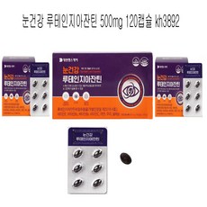 눈건강 루테인지아잔틴 500mg 120캡슐 kh3892, 1개, 120정