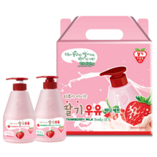 과일나라 딸기 바디워시 바디로션 세트, 5세트
