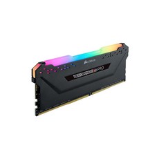 Corsair 벤전스 RGB 프로 블랙 16GB (1x16GB) DDR4 3600 (PC4-28800) C18 AMD 라이젠 최적화 (CMW16GX4M1Z3600C18)커세어 - 라이젠3600x