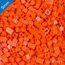 [룰루핑거] 디폼블럭 9mm 주황 orange 1kg 1S-01-102