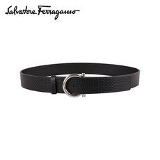 필 라 그 람 (Salvatore Frragamo) 20s 봄 여름 남성 블랙 소 가죽 벨트 0715513C105 (남자친구 에 게 선물 하기)