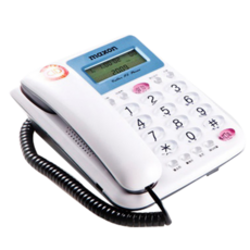 맥슨 발신자 표시 CID 유선 전화기 MS-590 집 가게 식당, MS-590화이트