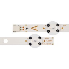 6pcs LED 스트립 VES480UNDS-2D-N11 SVV480A16A SVV480A16B_5LED_Rev03_150803 용 48HB6T62U JVC LT-48C780, 한개옵션0