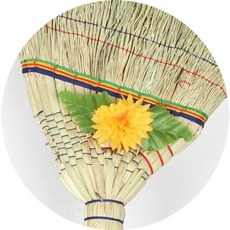 ETHING꽃장목비 안빠지는 잘 모가 70cm 수수빗자루이띵, 상세페이지 참조