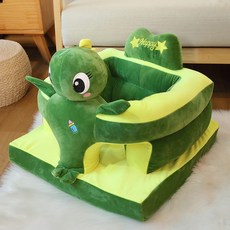 아기 소프트 의자 쇼파 이유식 3개월 6개월 12개월 앉기 연습 쿠션 낙상 방지 소파 동물, 공룡