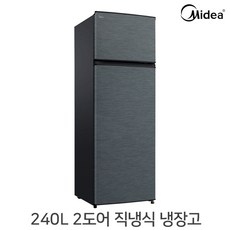 미디어 일반형냉장고 방문설치, 실버, MR-240LS1