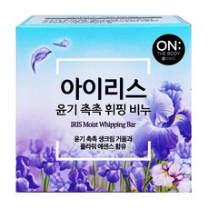 온더바디 촉촉한 휘핑비누 아이리스, 90g, 7개