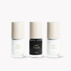 아트리퀴드 ART Liquid 화이트 블랙 잉크네일 모어젤, 1개, 8ml, No.43 베일화이트