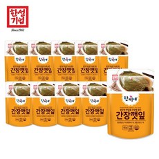 [한성] 한끼애 간장깻잎 150g, 10개