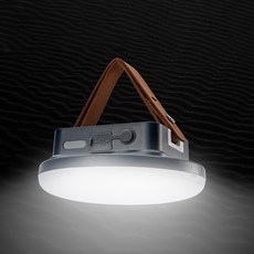 montero 원형 충전식 LED 캠핑 랜턴 차박 캠핑 텐트 실내등 램프 작업등