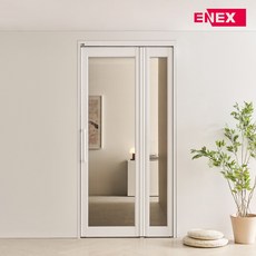 ExG 앙투안 스윙도어 중문 양방향 180도 개폐 1100mm부터 1300mm까지, 내츄럴 우드, 1개