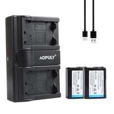 2 Pcs NP FW50 NP FW50 건전지 + 소니 NEX 5 NEX 5A NEX 5C NEX 5D NEX 5DB NEX 5HB NEX 5K 알파 7R II 카메라|np f, 1개, 단일, 단일