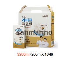 칼로바이 마시는 라이프 프로틴 단백질 음료, 3200ml, 1개