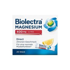 바이오렉트라 마그네슘 울트라 다이렉트 400mg 레몬맛 20포, 1개
