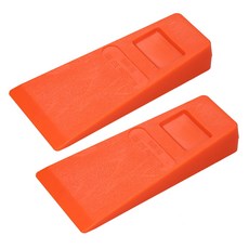 Meterk 14cm 플라스틱 목재 로깅 쐐기 쿠션 웨지 장비 오렌지 2 목공 도구를 지적, 1개
