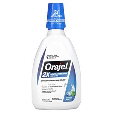 Ora 오라jel Antiseptic Rinse AlcoholFree Soothing Mint 16 fl oz (473.2 ml)