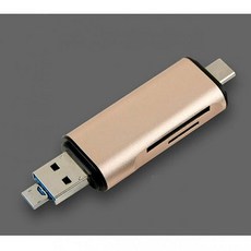 주식회사크레피 USB SD Micro USB3.1 멀티 카드 리더기 휴대폰 OTG, 해당상품