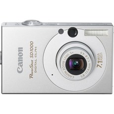 캐논 파워샷 SD1000 7.1광학 줌 3배 MP 디지털 엘프 카메라 (실버) (OLD MODEL), Silver