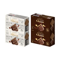 프리미엄 가나 랑드샤 쇼콜라 91g x2개 + 모카프레소 91g x2개, 1세트, 364g