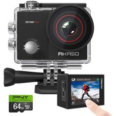 AKASO 아카소 액션캠 번들 EK7000 Pro 4K, 단일상품