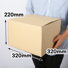 안박스 ANBOX 택배박스 320 X 320 X 220 / BA골 / 24장 / 181, 24개