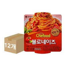 롯데 볼로네이즈 스파게티 12개입/1박스, 220g, 12개