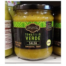 Private Selection Tomatillo Verde Salsa 프라이빗셀렉션 토마티요 베르데 살사 16oz(453g) 2팩, 1개, 453g