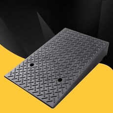 차량 경사판 진입판 이동식 계단 경사 휠체어 경사로 발판 상가 입구 문턱 고무, 50x100x20cm높이+나사, 1개