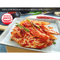 한상궁김치 국산 겉절이 2kg/풍부한 양념 신선한 맛, 1개, 2kg