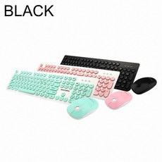 MK200 유선 키보드 마우스 세트(블랙)컬러출고
