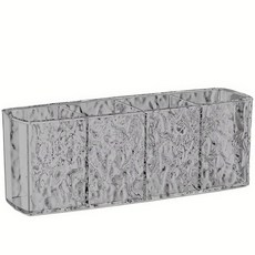 4 HOLES ACRYLIC COSMETIC MAKEUP STORAGE BOX TRANSPARENT LIPSTICK BRUSHES EYEBROW PENCIL ORGANIZER LA, Black, 1개